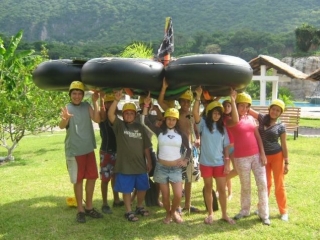  Das Rafting-Floß 